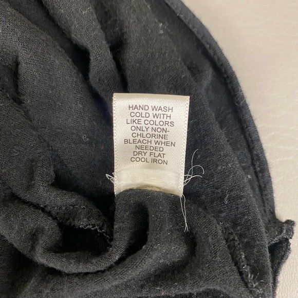 Banana Republic Maxi Dress Size Large Black Strapless Frayed Trim Rayon Blend - Picture 5 of 12